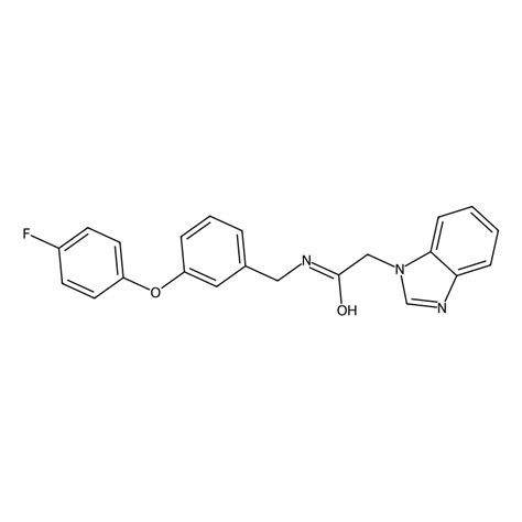 Buy 2 1H Benzo D Imidazol 1 Yl N 3 4 Fluorophenoxy Benzyl Acetamide