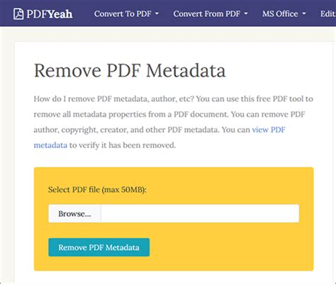 Como remover metadados do PDF Mastering 6 métodos comprovados