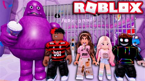 Escape Do Grimace Peid O No Roblox Grimace Barry S Prison Run Youtube