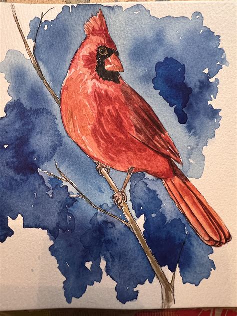 Day 3 of painting birds : r/Watercolor