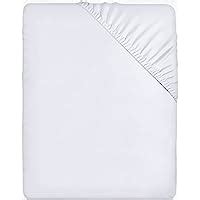 Utopia Bedding Drap Housse Blanc X Cm Coupes De Cm Pour