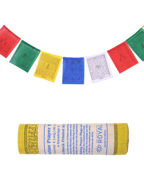 Tibetan Prayer Flag Outdoor Zen Flag Colorful Buddhist Banner