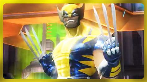 Marvel Contest Of Champions 4 Star Wolverine Gold Super Move Review Youtube