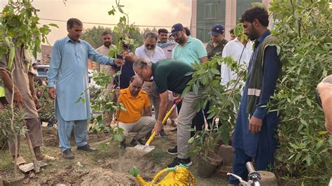 Pha Lahore Launches Tree Plantation Drive At Gajju Matta Pakistan Today