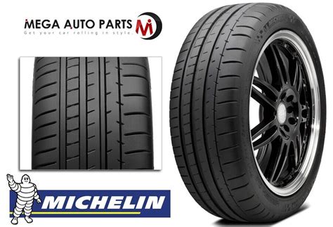 1 Michelin Pilot Super Sport 255 40R20 101Y Performance Tires 30K MILE