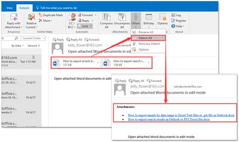 How To Show Missing Attachment Barbox In Message Header In Outlook