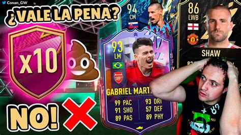 Sobre 10 Cartas De Los FUTTIES Lote 3 De Los PEORES SBCs De La