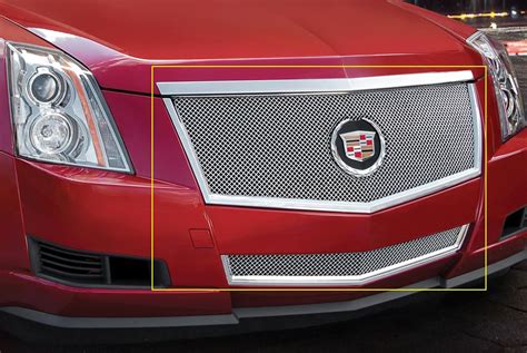 E G Classics Cadillac CTS 2008 2010 Classic Chrome Fine Mesh Grille