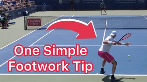 The Footwork That Helps Pros Handle Deep Shots Tennis Footwork