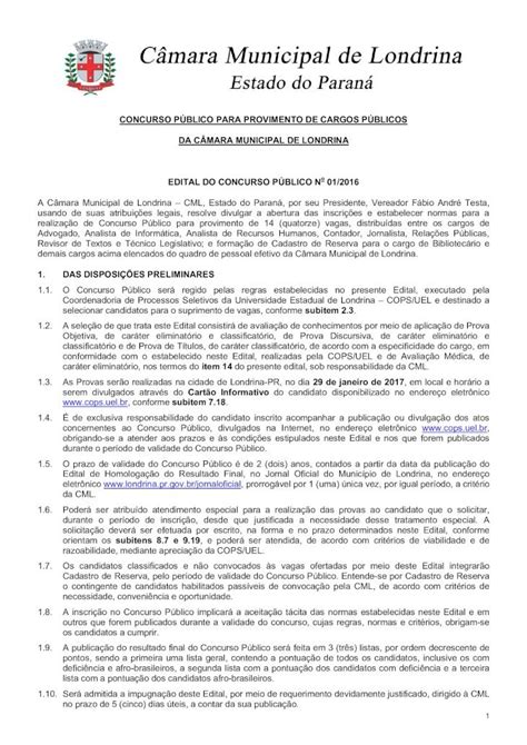 Pdf Concurso P Blico Para Provimento De Cargos Dokumen Tips