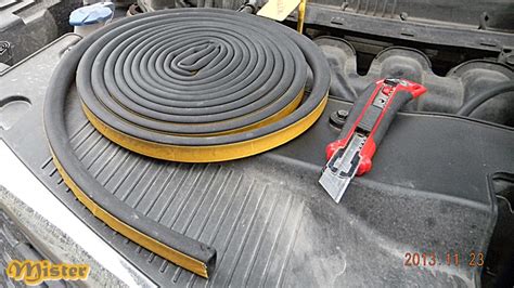 Наколхозил уплотнитель на капот. История первая. — KIA Rio (3G), 1,6 л ...