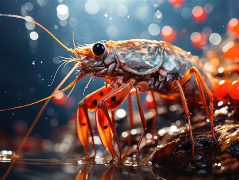 Premium Photo | Shrimp in its Natural Habitat Wildlife Photography ...