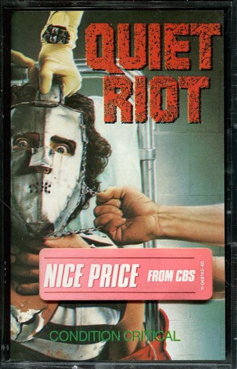 Quiet Riot – Condition Critical (Cassette) - Discogs