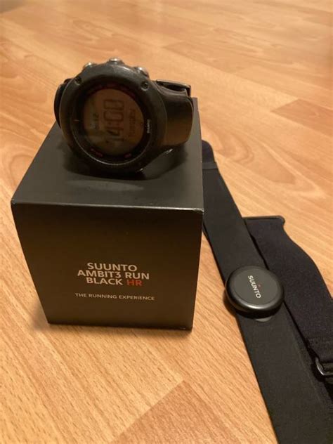 Športna ura Suunto Ambit 3 Run black HR