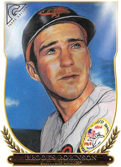 Amazon Topps Gallery Hall Of Fame Gallery Hof Brooks