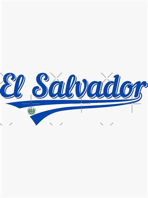 El Salvador Sticker For Sale By Promoshirts Redbubble