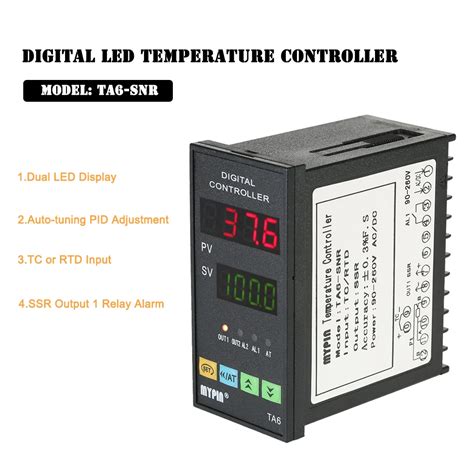 Aliexpress Buy MYPIN Digital TA6 SNR PID Temperature Controller