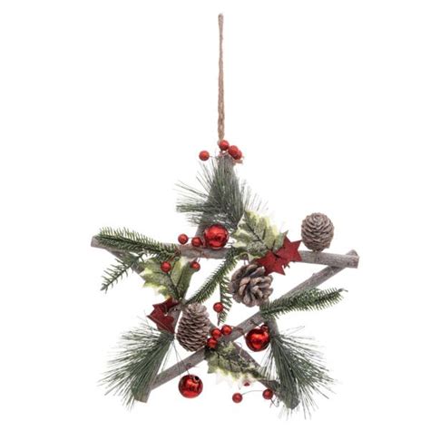 Branche de Noël déco couronne de Noël décoration de Noël porte d