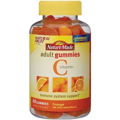 Amazon Nature Made Vitamin C Adult Gummies 250 Mg Per Serving 80