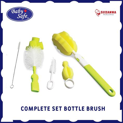 Jual Baby Safe 5Os Complete Set Brush Set Sikat Botol Shopee