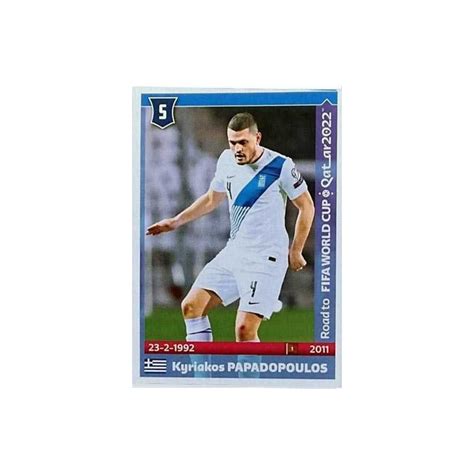 Comprar Cromo Kyriakos Papadopoulos Greece Panini Road To Qatar