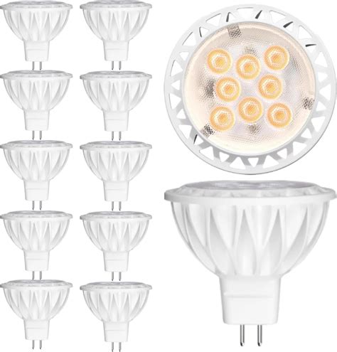 Gohdlamp Pack Mr Led Light Bulbs Watt Equivalent Led Bulb