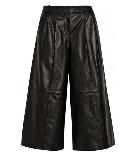 Perfect Outfit Ideas That Can Go Almost Anywhere Leather Culottes