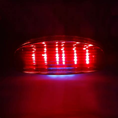 Taorider Moto Led Integrated Blinker Taillight Tail Brake Turn Signal