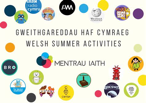 Gweithgareddau I Barhau R Gymraeg Dros Yr Haf Y Mentrau Iaith