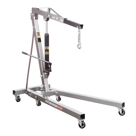 ton capacity foldable shop crane