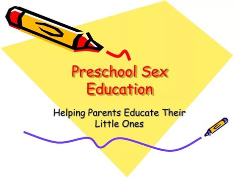 Ppt Preschool Sex Education Powerpoint Presentation Free Download Id6101446