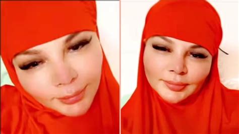 Rakhi Sawant Became Fatima Was Seen Wearing Orange Hijab In The Video