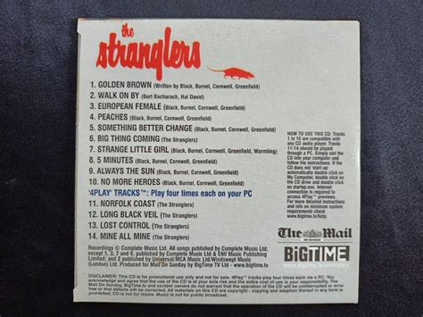 Cd The Stranglers Self Titled Hobbies Toys Music Media Cds