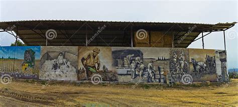 Agriculture History Story Street Art of Kfar Glikson , North Israel ...