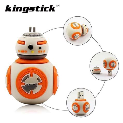 Pendrive BB8 Star Wars De 16 GB CUBILANDIA