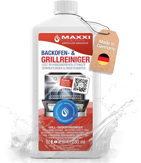 Maxxi Clean Nettoyant Four Et Grill Extra Fort Ml Gel P Te