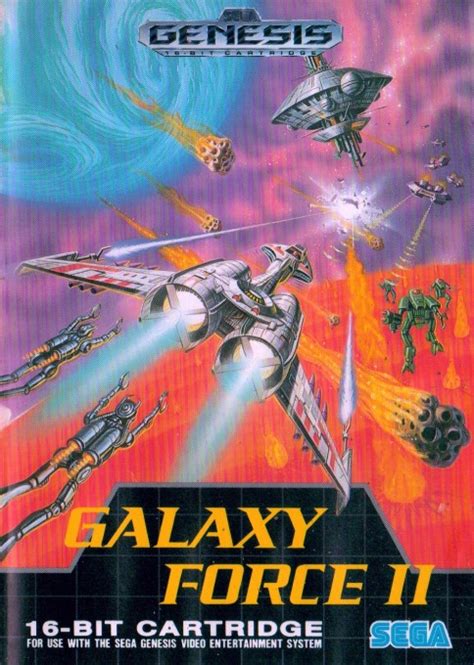 Galaxy Force II Boxarts For Sega Megadrive The Video Games Museum