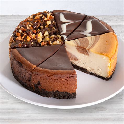 Chocolate Lovers Cheesecake Sampler 6 Inch