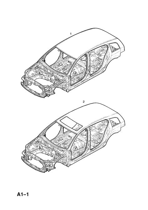 Opel Vectra C Body Shell Contd Opel Epc Online Nemigaparts