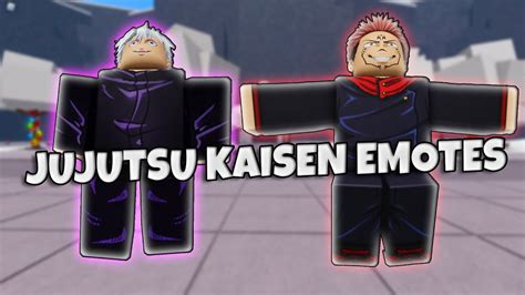 New JJK EMOTES In Roblox The Strongest Battlegrounds YouTube