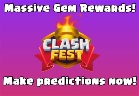 Clash Of Clans Clash Fest Free Gem Rewards For Predictions Clashdaddy