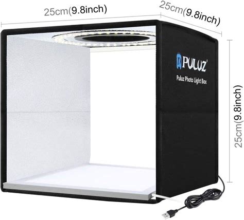 Puluz Portable Mini Photo Studio Kit X X Cm Foldable Light Box