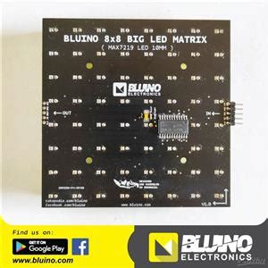 Bluino 8x8 BIG LED Matrix Display Share Project PCBWay