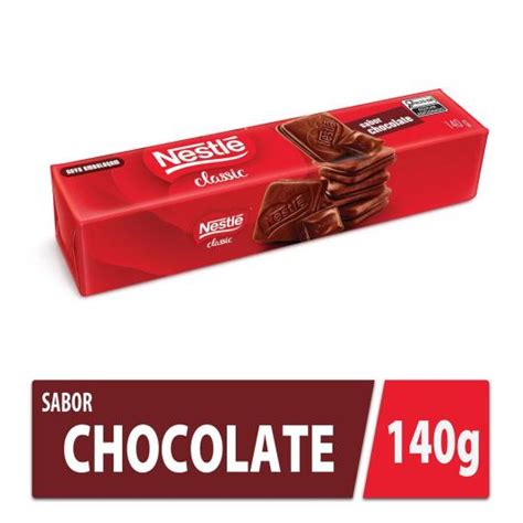 Biscoito CLASSIC Nestlé Recheado Chocolate 140g Sonda Supermercado