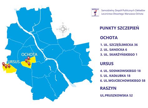 Szczepienia Przeciw Covid 19 SZPZLO Warszawa Ochota