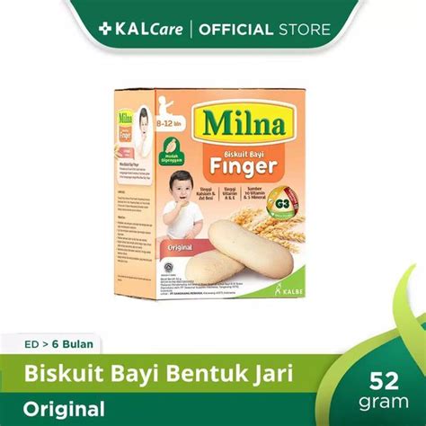 Jual Milna Biskuit Bayi Finger Original 52 Gram Di Lapak Kimaystore