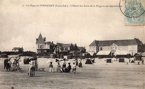 Pornichet L Hotel des Bains de la Plage et ses dépendances Carte