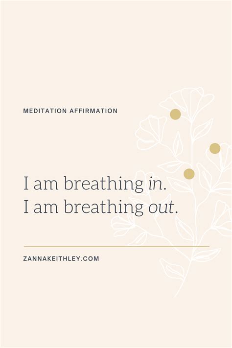 50 Meditation Affirmations to Feel Grounded & Secure