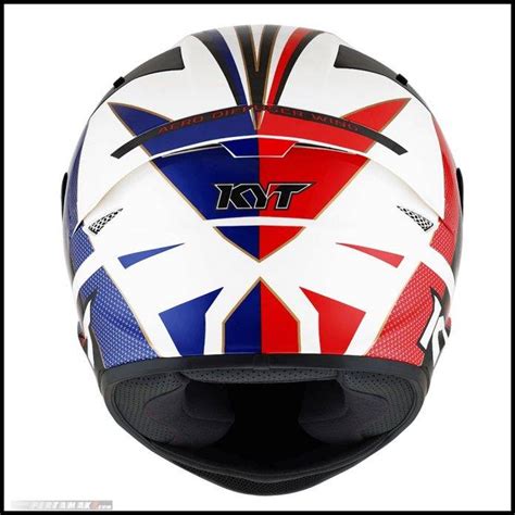 KYT TT Course Grand Prix Blue Red Indonesia Dual Tone 360Concept