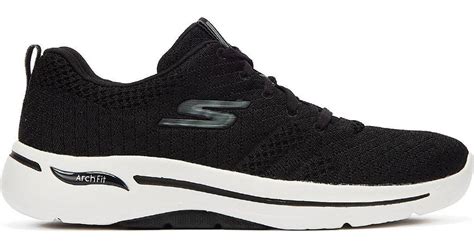 Skechers Arch Fit Unify W Black White • See Price